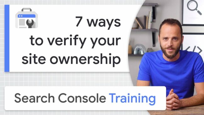 Verify Site Ownership in Google Search Console