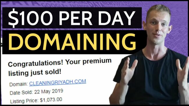 Make $100 per Day with Domain Flipping