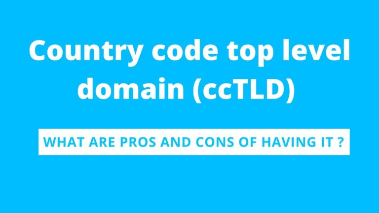 The Advantages of Country Code TLDs